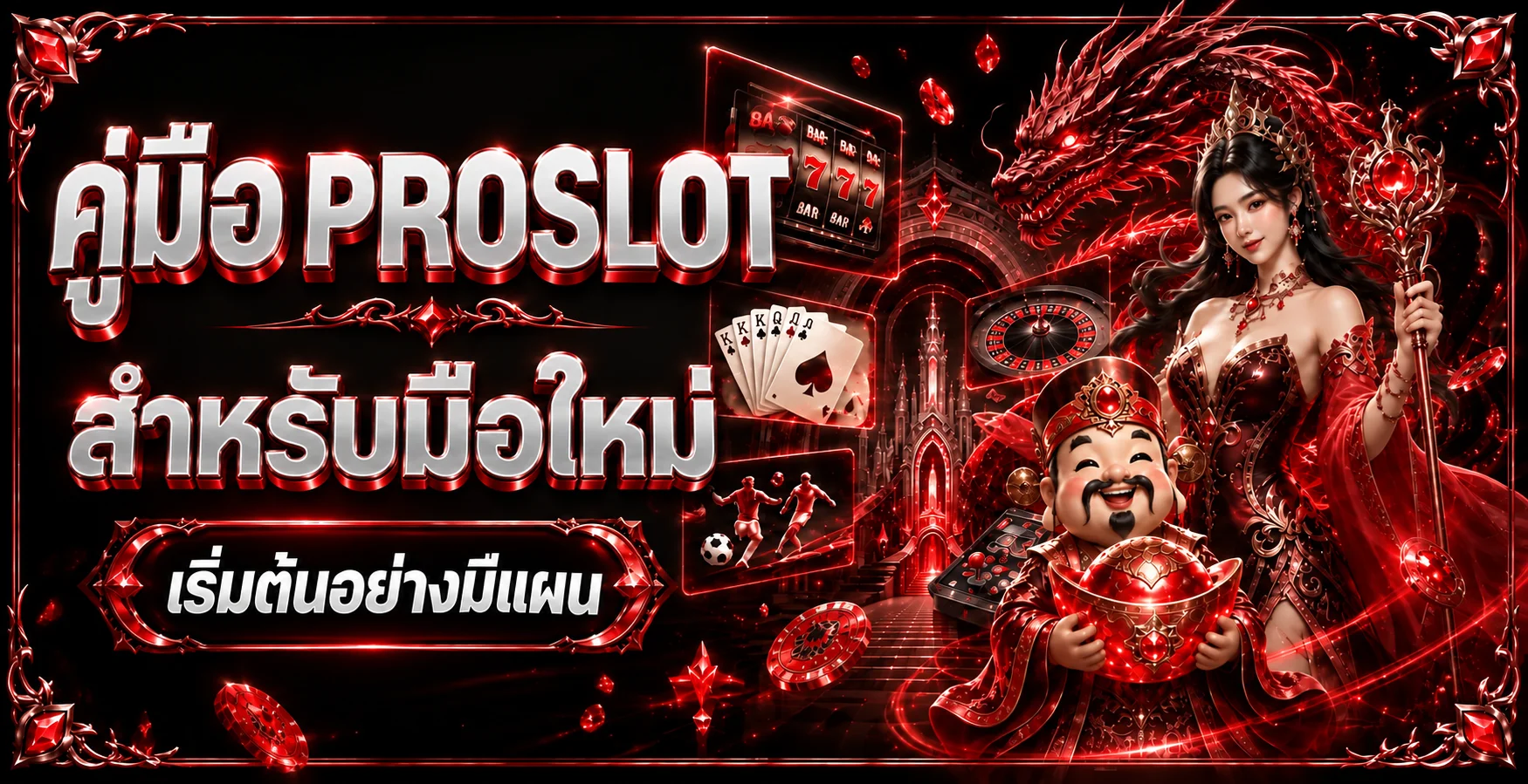 PROSLOT คู่มือมือใหม่ สมัคร ทดลอง และตั้งงบ
